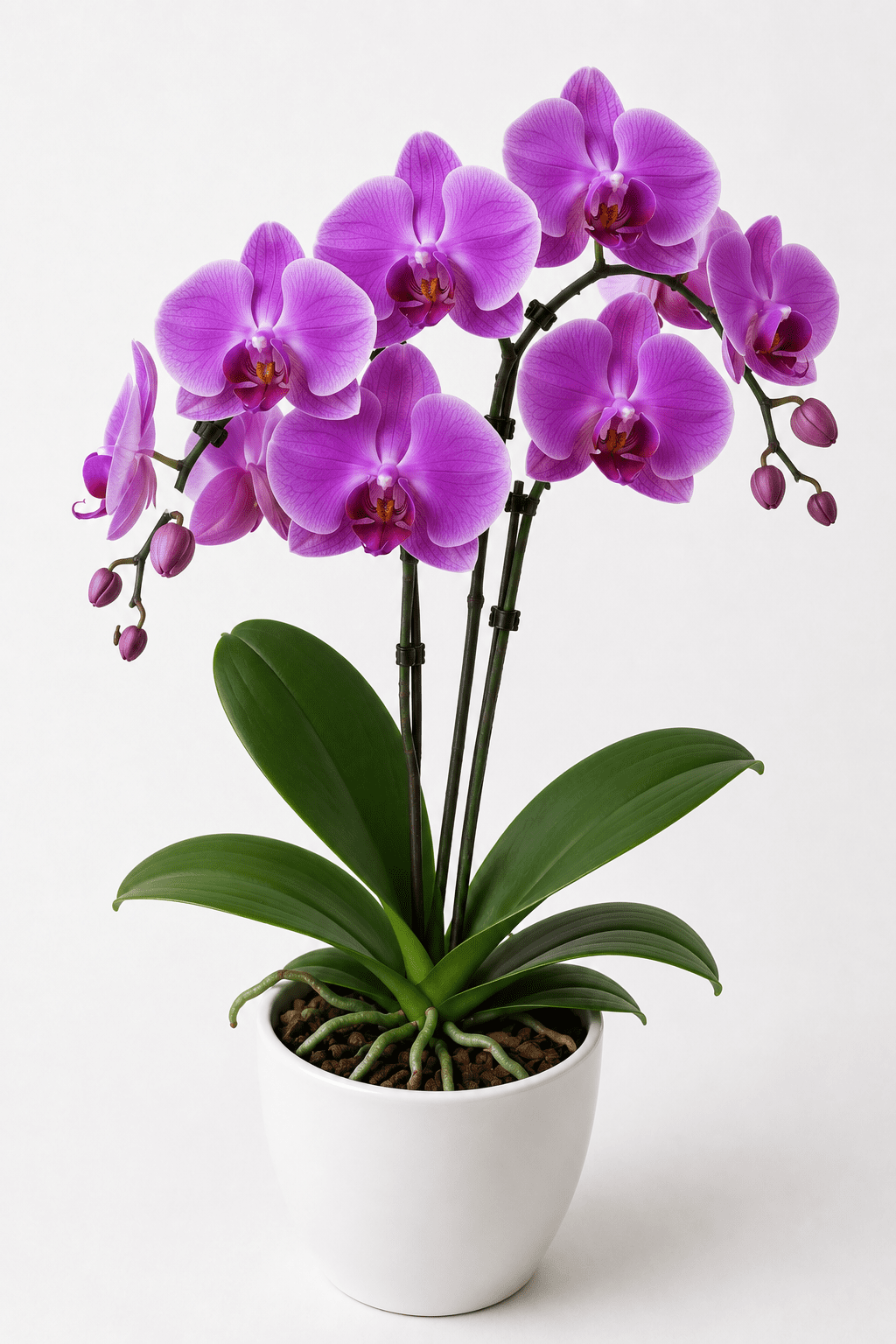 Phalaenopsis Fioletowy 3 Pędowy